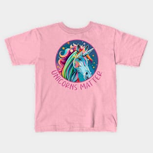 UNICORNS MATTER Kids T-Shirt